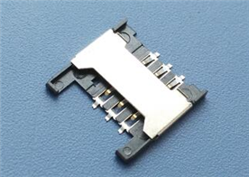 SIM Socket 6P帶檔位 H1.8