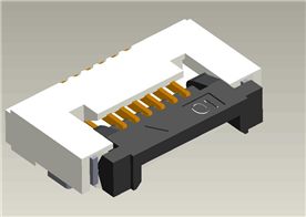 0.5mm Pitch FPC-CONN前掀蓋H1.5